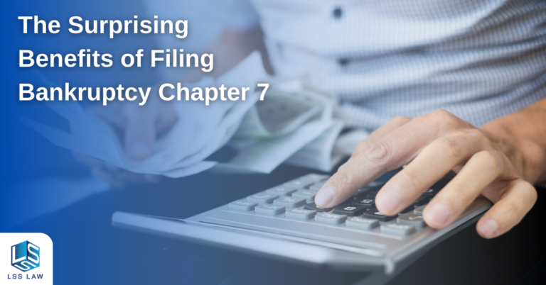 Image illustrating the benefits of filing bankruptcy chapter 7.