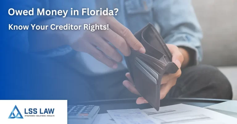 Image showing a lender who hasn't been paid back, representing the value of knowing creditor rights in Florida